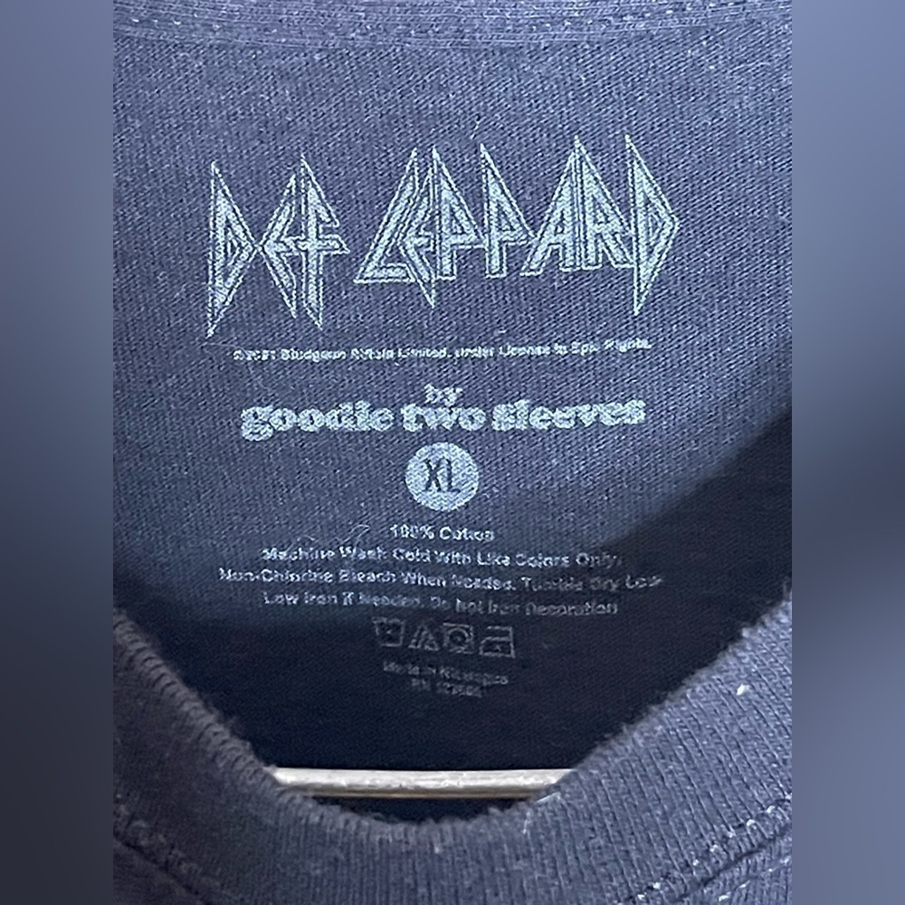 Def Leppard animal 1987 Tour Tee XL​​​​​​​​​​​​​​ - Picture 7 of 7
